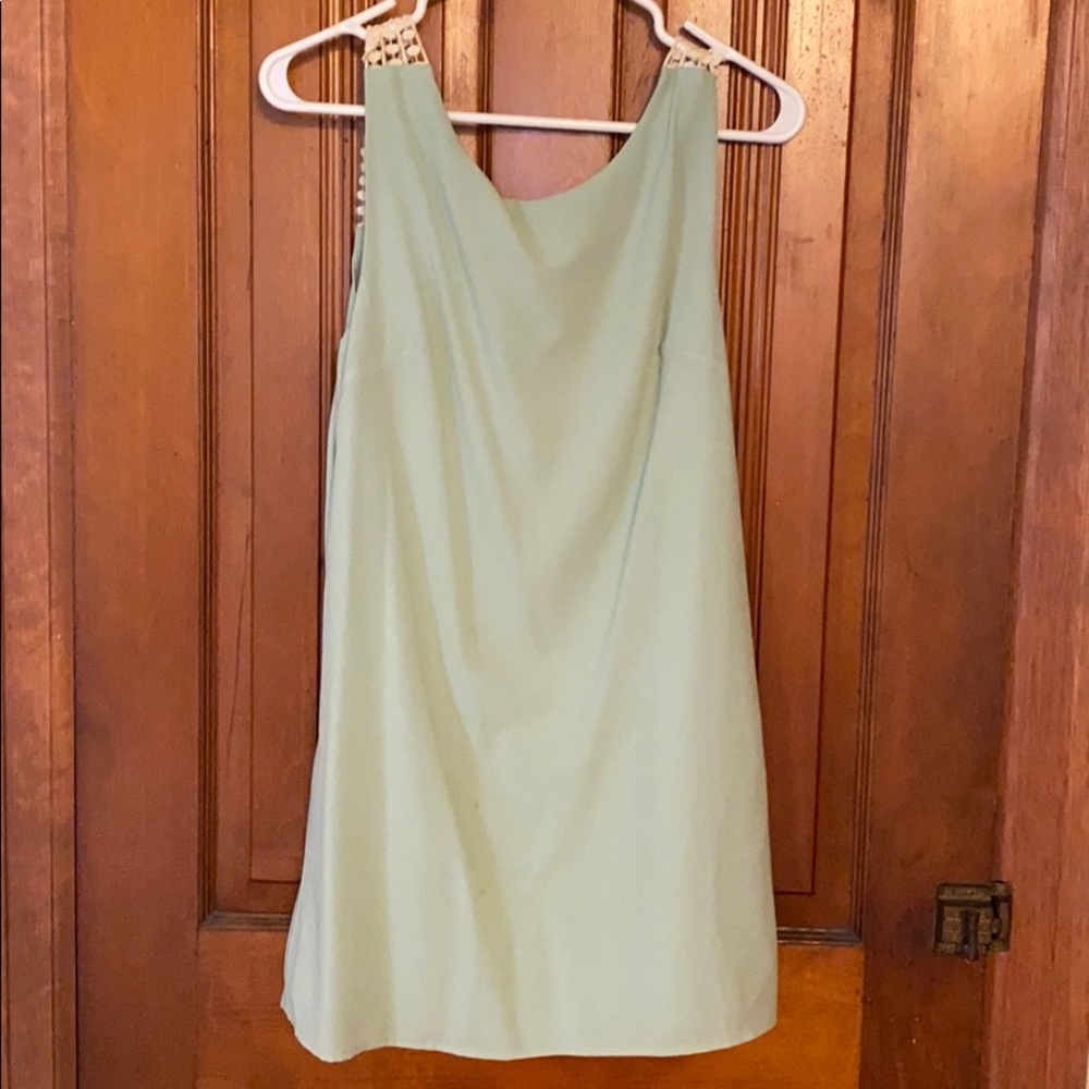 Chiffon Open Back Summer Dress